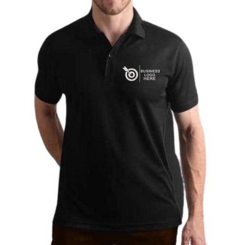 Customize UCB Dry Fit Black Polo T Shirt with Logo Online