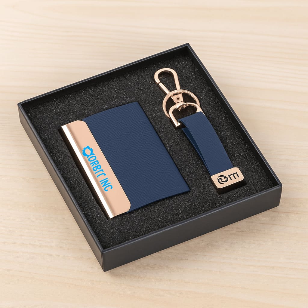 Key Pouch Personalized Key Chain Holder Personalised Gift Set For