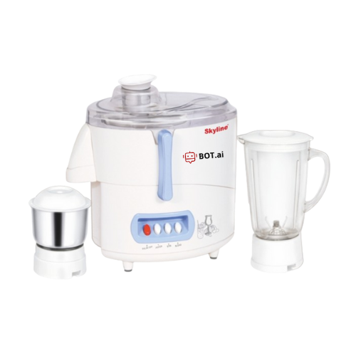 Skyline Juicer Mixer Grinder 550 Watt Durable and High